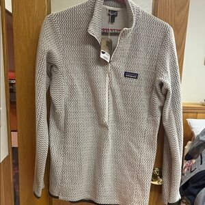 Patagonia Cream Zigzag Pullover